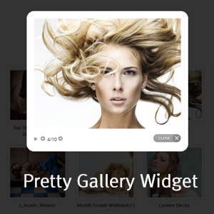 Pretty Gallery 위젯
