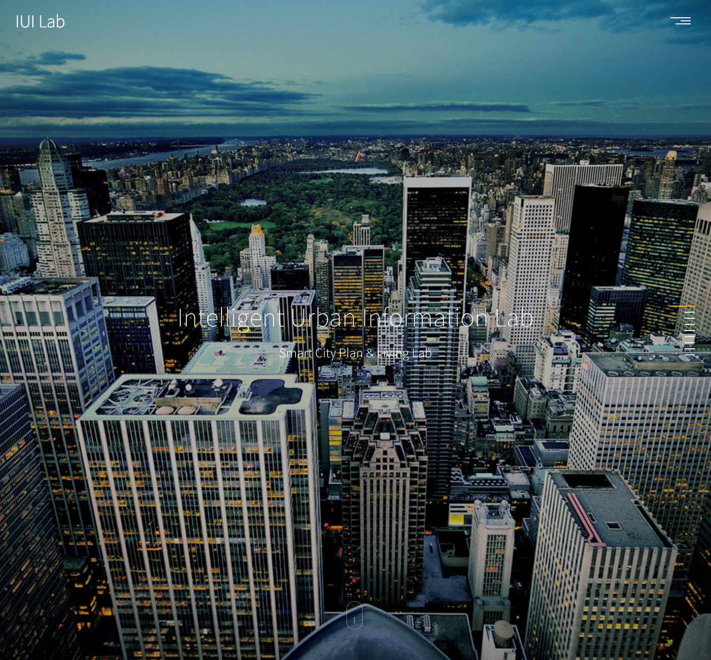 IUI Lab - 템플릿 구매 후 직접 제작한 사례 홈페이지들 - XE템플릿